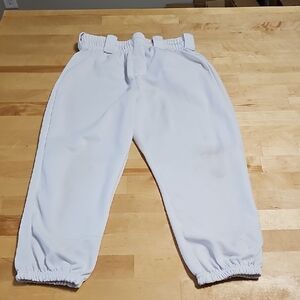 3 for $10 ⚾️ Rawlings Youth Medium White Baseball Practice Pants